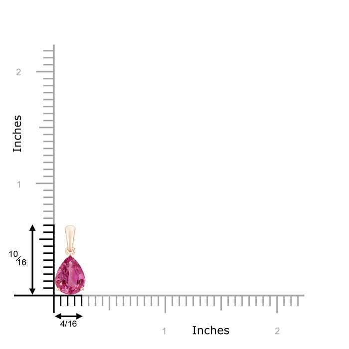 AAAA - Pink Sapphire / 1.9 CT / 14 KT Rose Gold