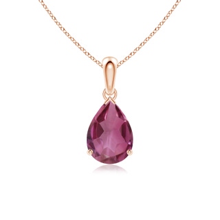 Pear AAAA Pink Tourmaline