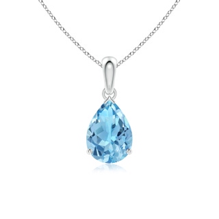 Pear A Swiss Blue Topaz