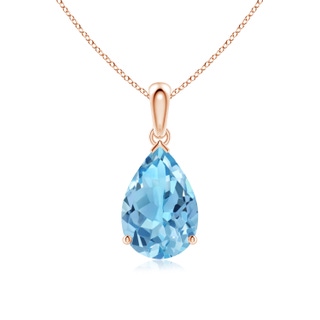 Pear A Swiss Blue Topaz