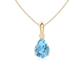 Pear A Swiss Blue Topaz