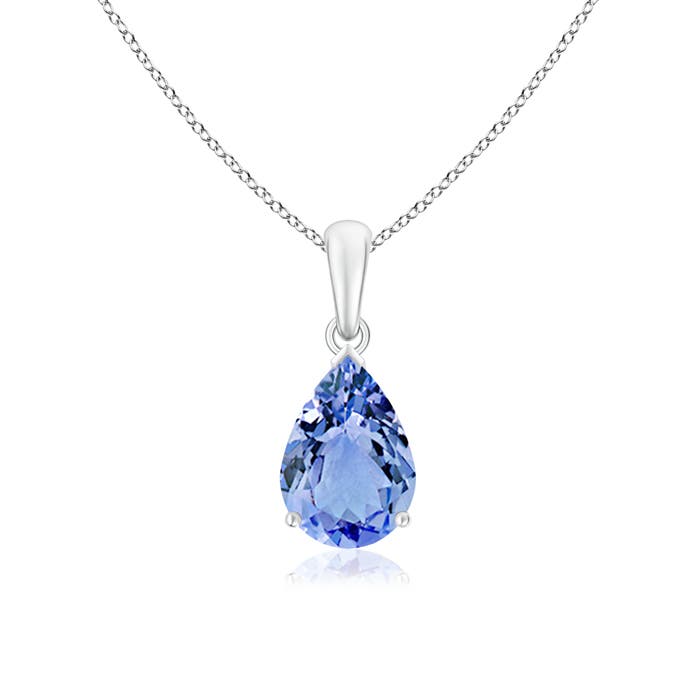 A - Tanzanite / 1.95 CT / 14 KT White Gold