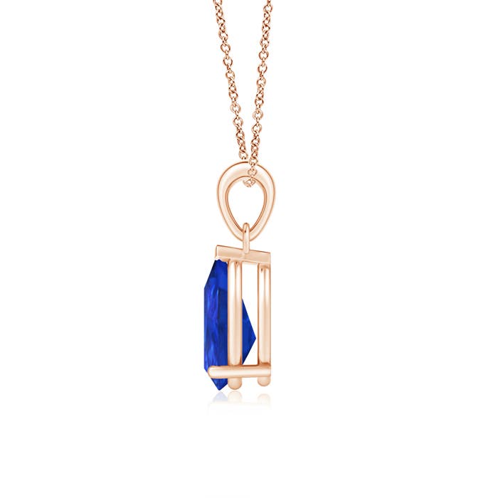 AAA - Tanzanite / 1.95 CT / 14 KT Rose Gold