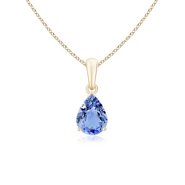 A - Tanzanite / 1.1 CT / 14 KT Yellow Gold