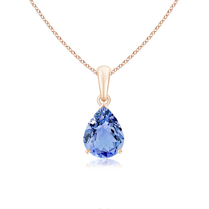 A - Tanzanite / 1.65 CT / 14 KT Rose Gold