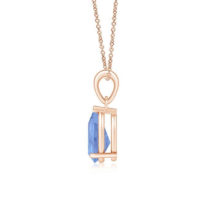 A - Tanzanite / 1.65 CT / 14 KT Rose Gold