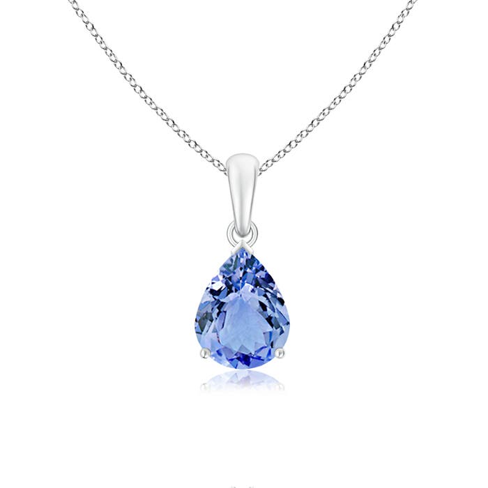 A - Tanzanite / 1.65 CT / 14 KT White Gold