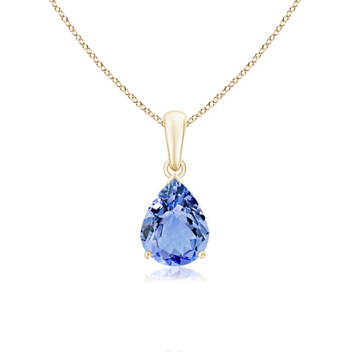 A - Tanzanite / 1.65 CT / 14 KT Yellow Gold