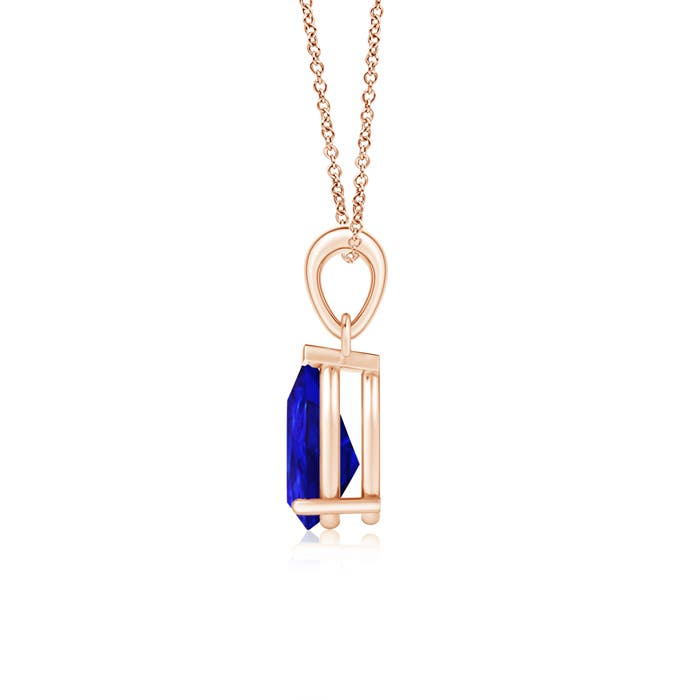 AAAA - Tanzanite / 1.65 CT / 14 KT Rose Gold