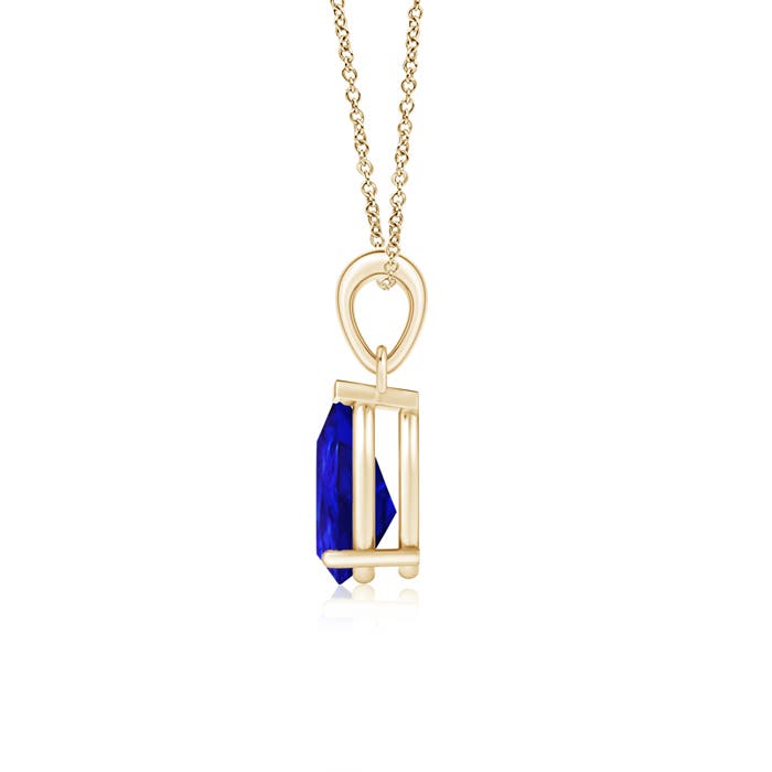 AAAA - Tanzanite / 1.65 CT / 14 KT Yellow Gold