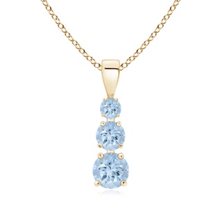 Round AA Aquamarine