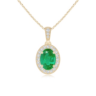 Oval AA Emerald
