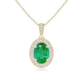 Oval AA Emerald