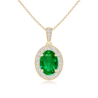 Oval AAAA Emerald
