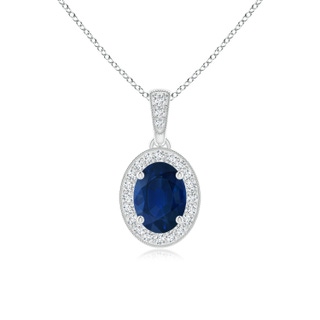 Oval AA Blue Sapphire