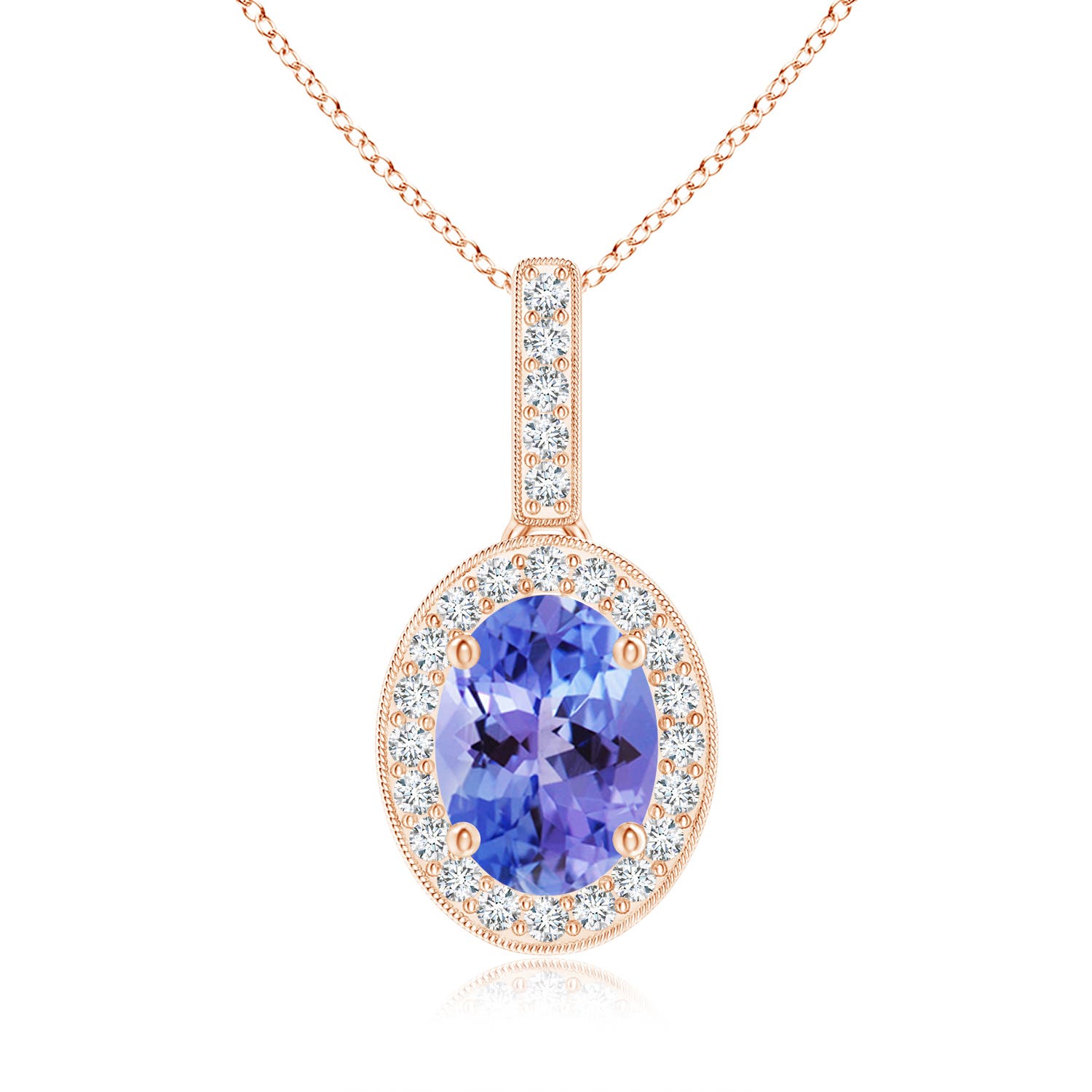 AA - Tanzanite / 1.43 CT / 14 KT Rose Gold