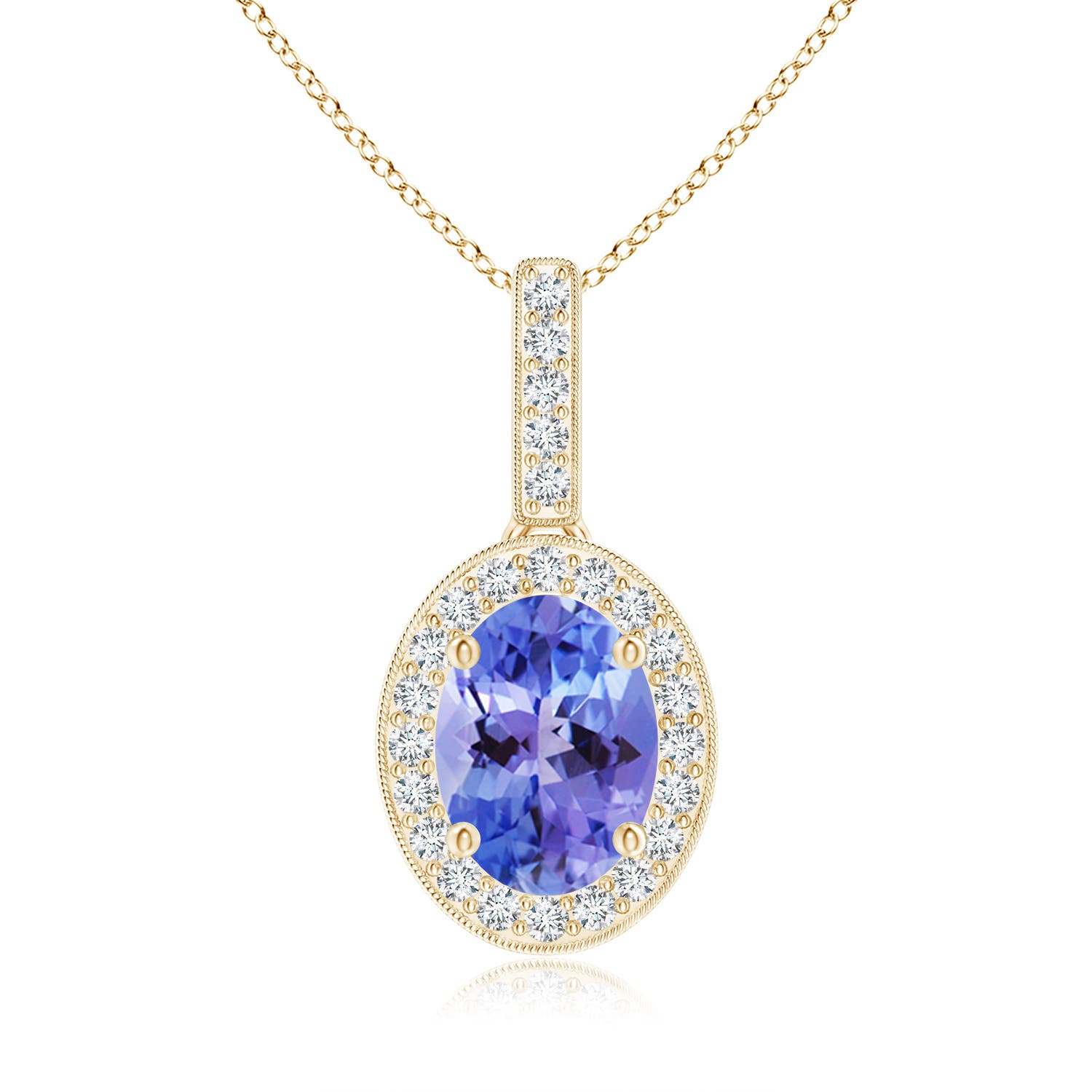 AA - Tanzanite / 1.43 CT / 14 KT Yellow Gold