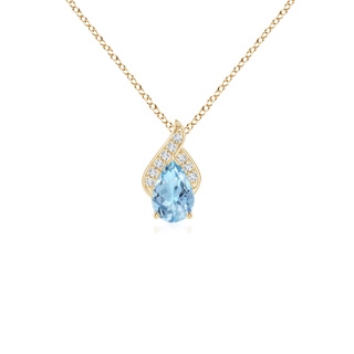 Pear AAA Aquamarine