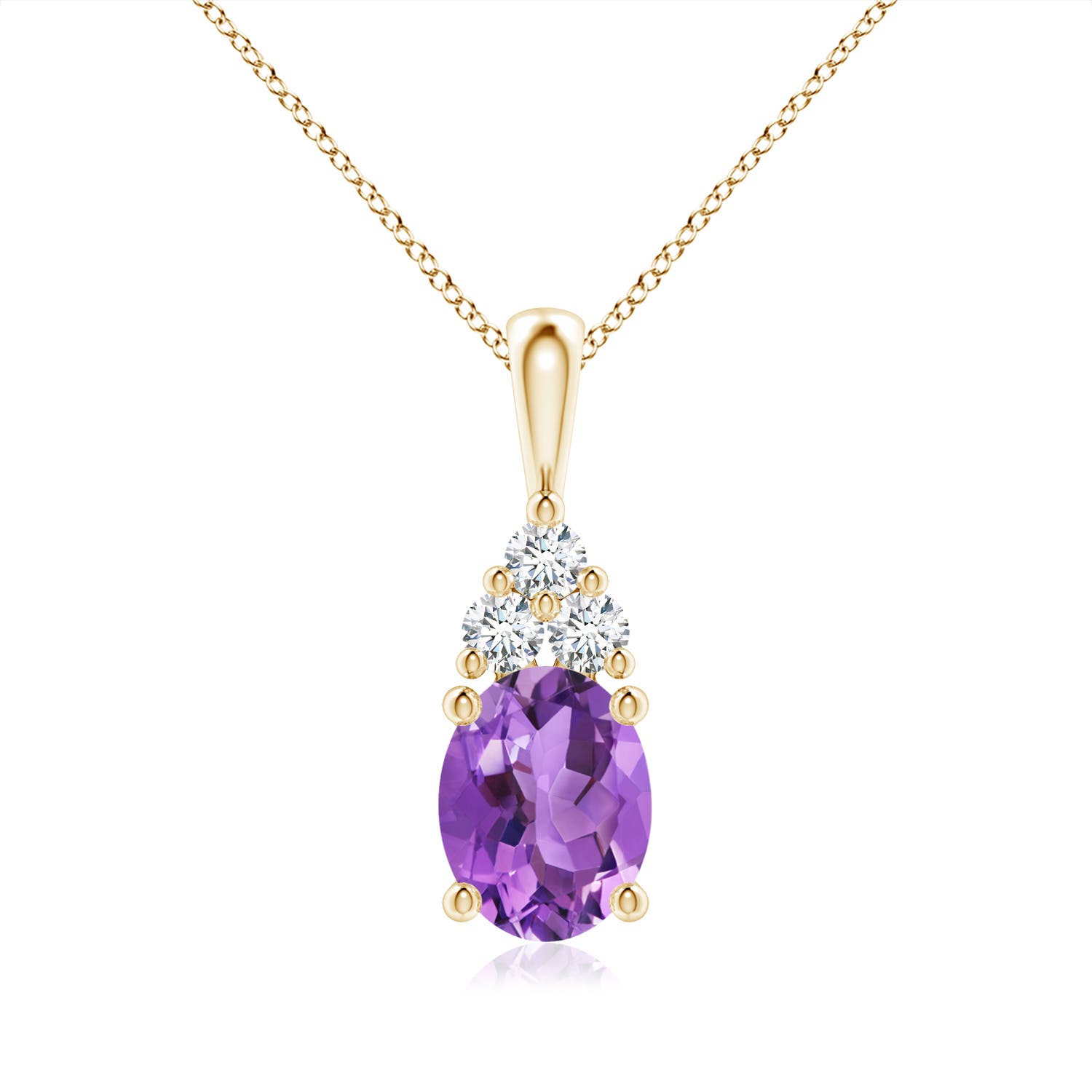 AA - Amethyst / 1.83 CT / 14 KT Yellow Gold