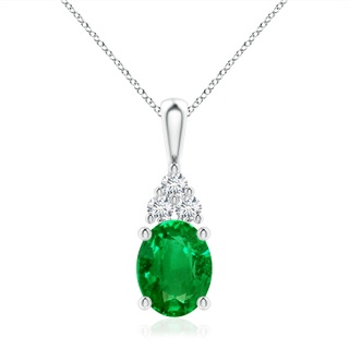 Oval AAAA Emerald