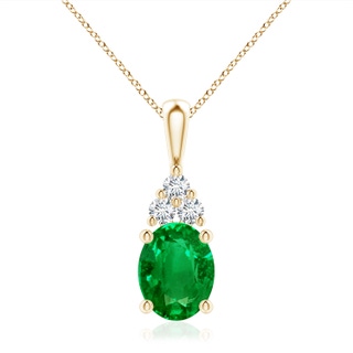 Oval AAAA Emerald