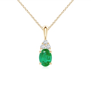 Oval AA Emerald