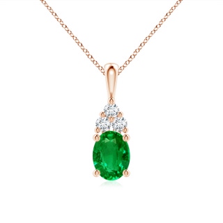 Oval AAAA Emerald