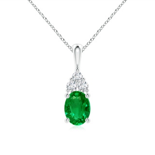 Oval AAAA Emerald
