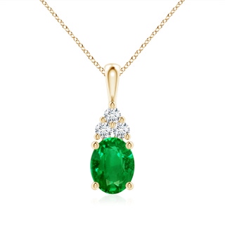 Oval AAAA Emerald