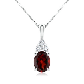 Oval AAA Garnet