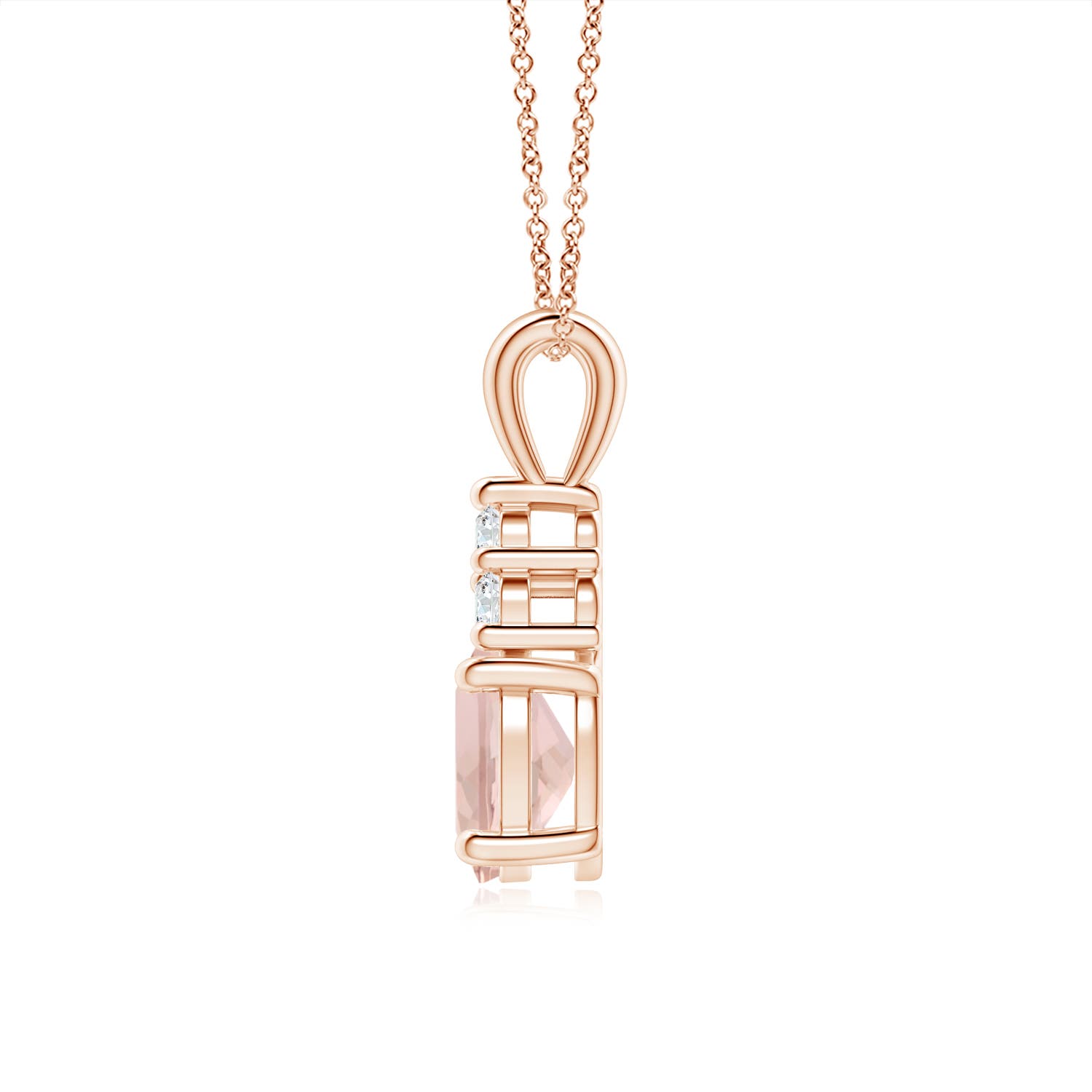 AAA - Morganite / 1.31 CT / 14 KT Rose Gold