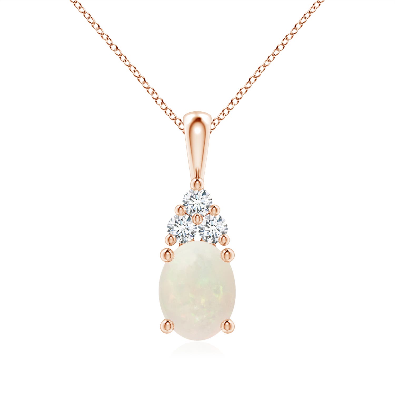 A - Opal / 1.33 CT / 14 KT Rose Gold