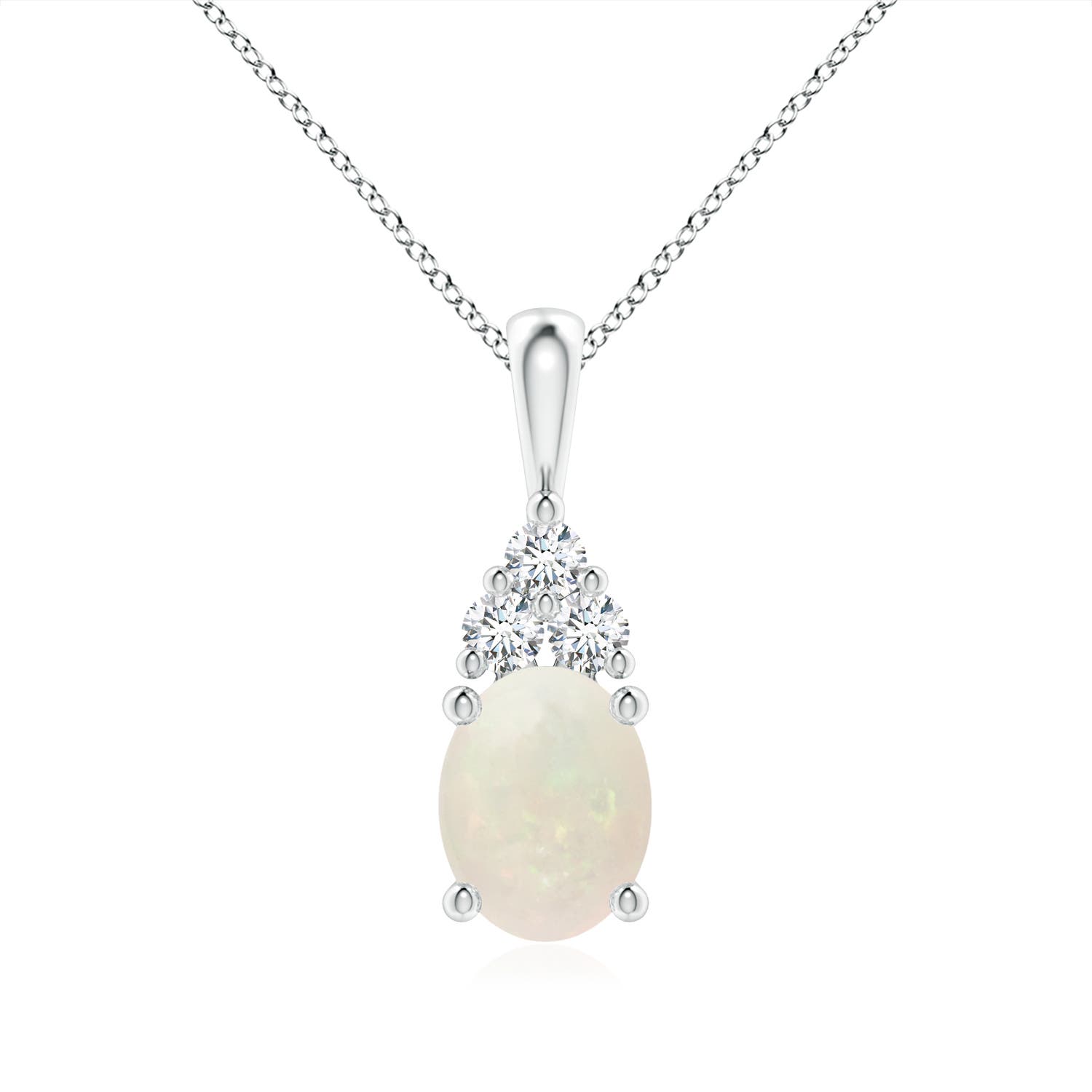 A - Opal / 1.33 CT / 14 KT White Gold