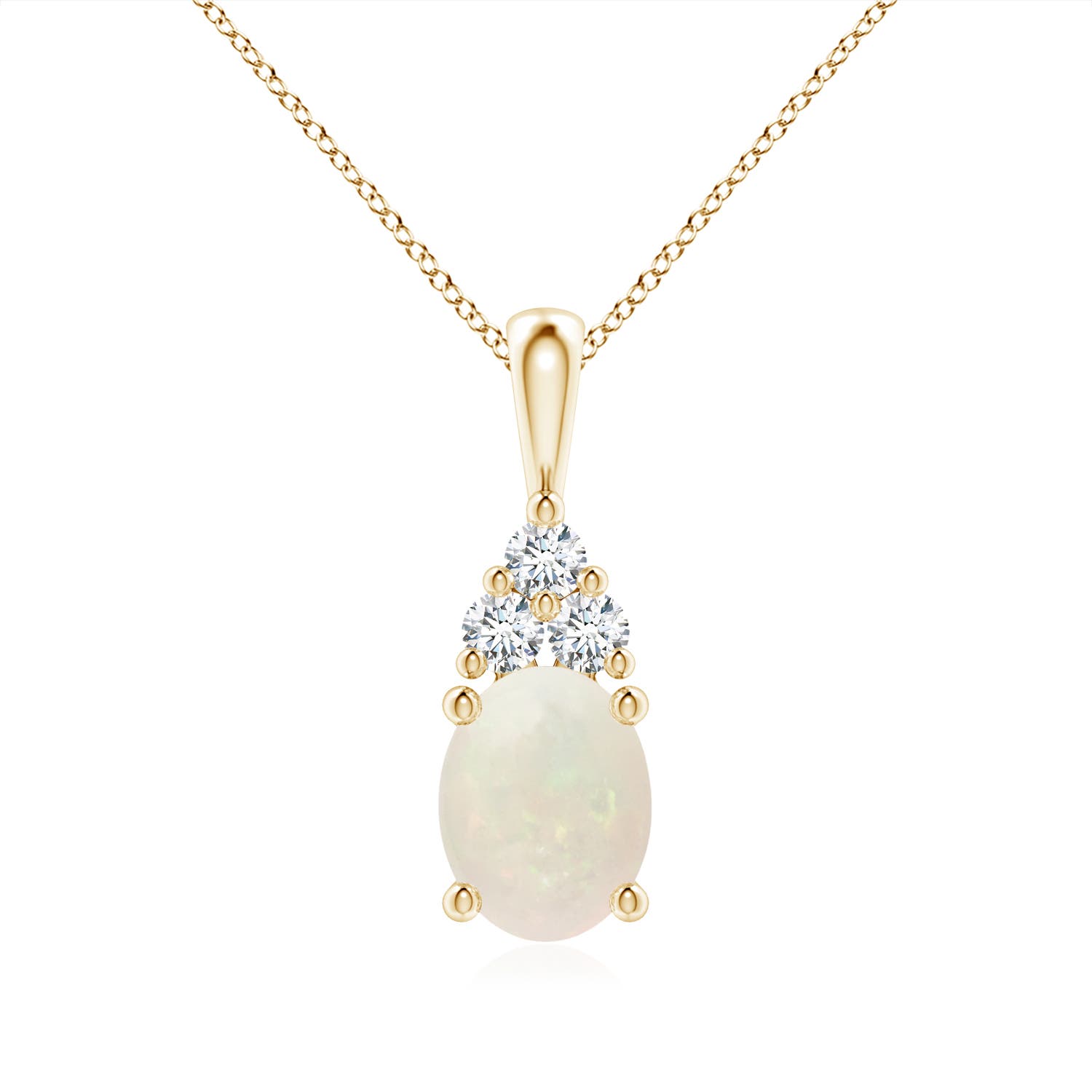 A - Opal / 1.33 CT / 14 KT Yellow Gold