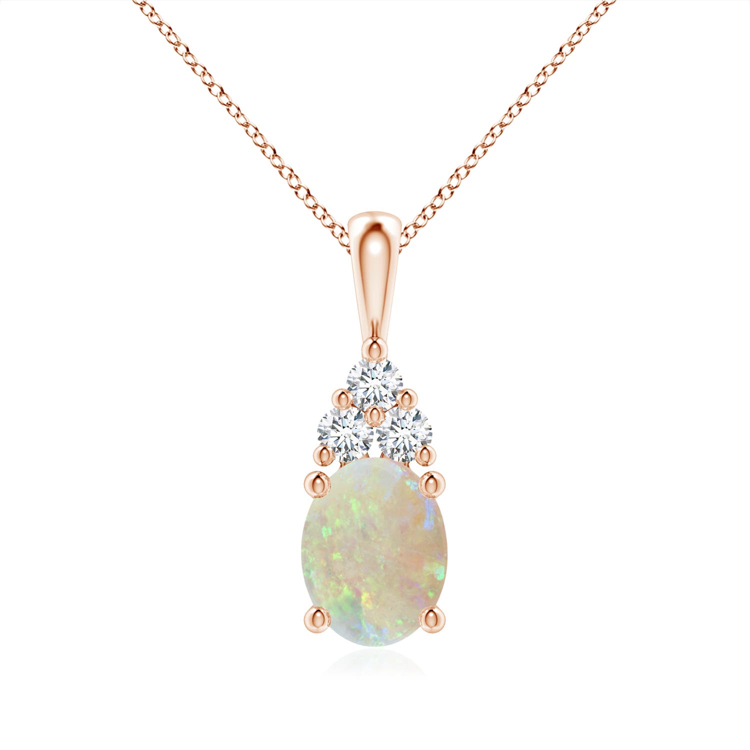 AAA - Opal / 1.33 CT / 14 KT Rose Gold