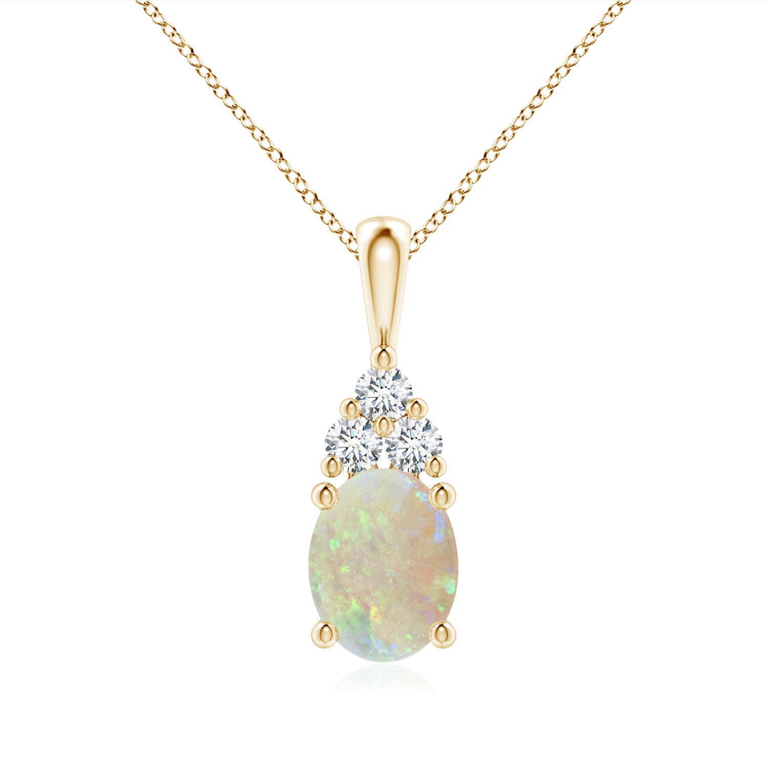 AAA - Opal / 1.33 CT / 14 KT Yellow Gold