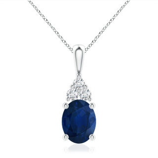 Oval AA Blue Sapphire