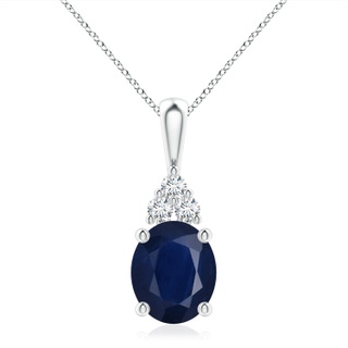 Oval A Blue Sapphire