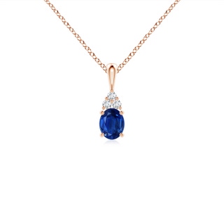 Oval AAA Blue Sapphire