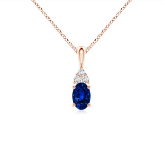 Oval AAAA Blue Sapphire