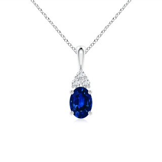 Oval AAAA Blue Sapphire