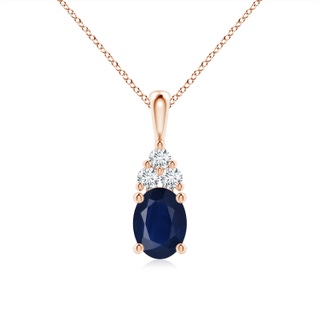 Oval A Blue Sapphire