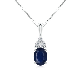 Oval A Blue Sapphire