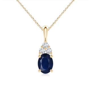 Oval A Blue Sapphire