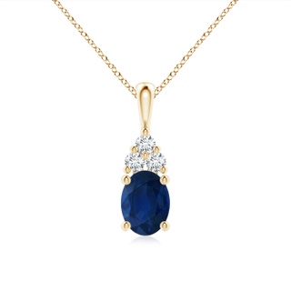 Oval AA Blue Sapphire