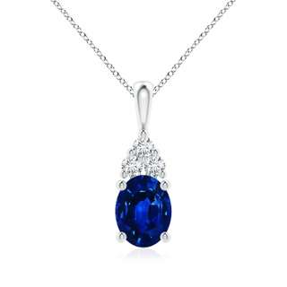 Oval AAAA Blue Sapphire