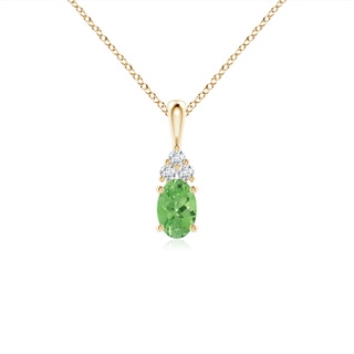 Oval A Tsavorite