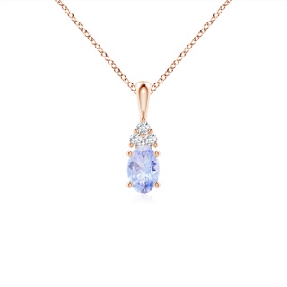 Oval A Tanzanite