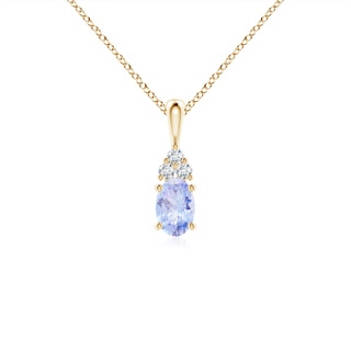 Oval A Tanzanite