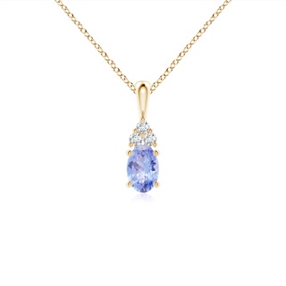 Oval AA Tanzanite